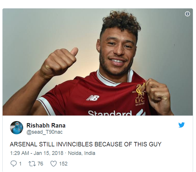  阿森纳终结曼城联赛不败金身  